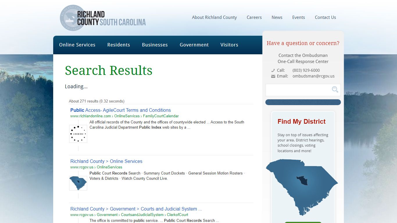 Search Results - Richland County